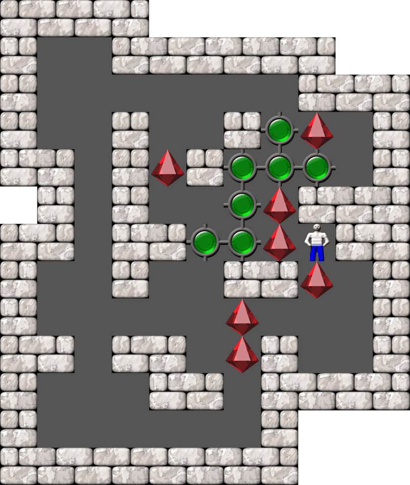 Sokoban Revenge 37 level 107